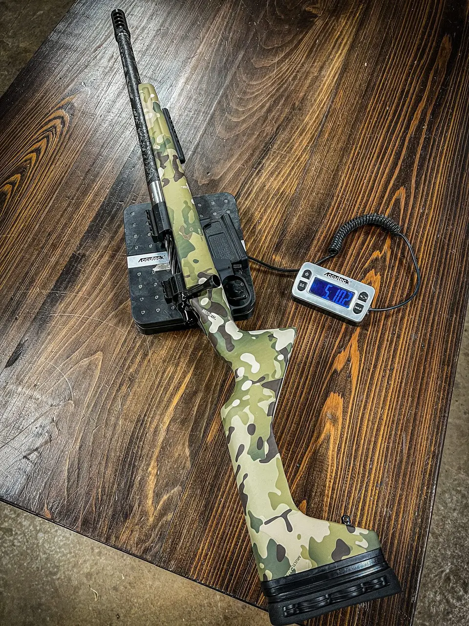 308 Winchester in Grayboe Trekker Stock
