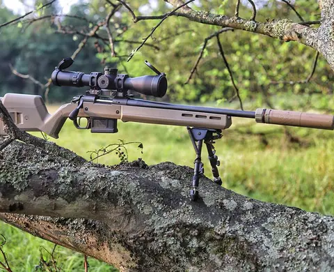 B-14 Special: Bergara tactical bolt knob + 20 MOA base