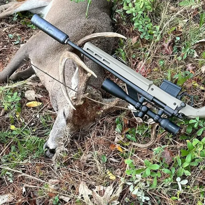 Team 3G customer with a 3G Guns custom rifle